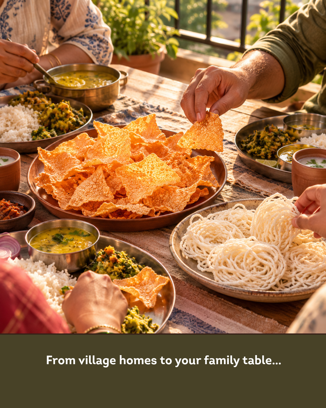 Maharashtrian Papads Combo
