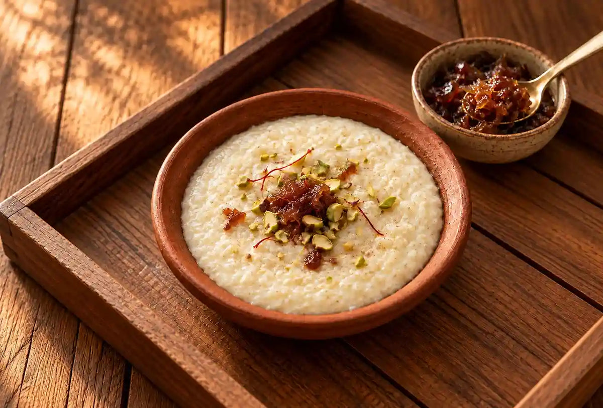 Amla Gulkand Phirni