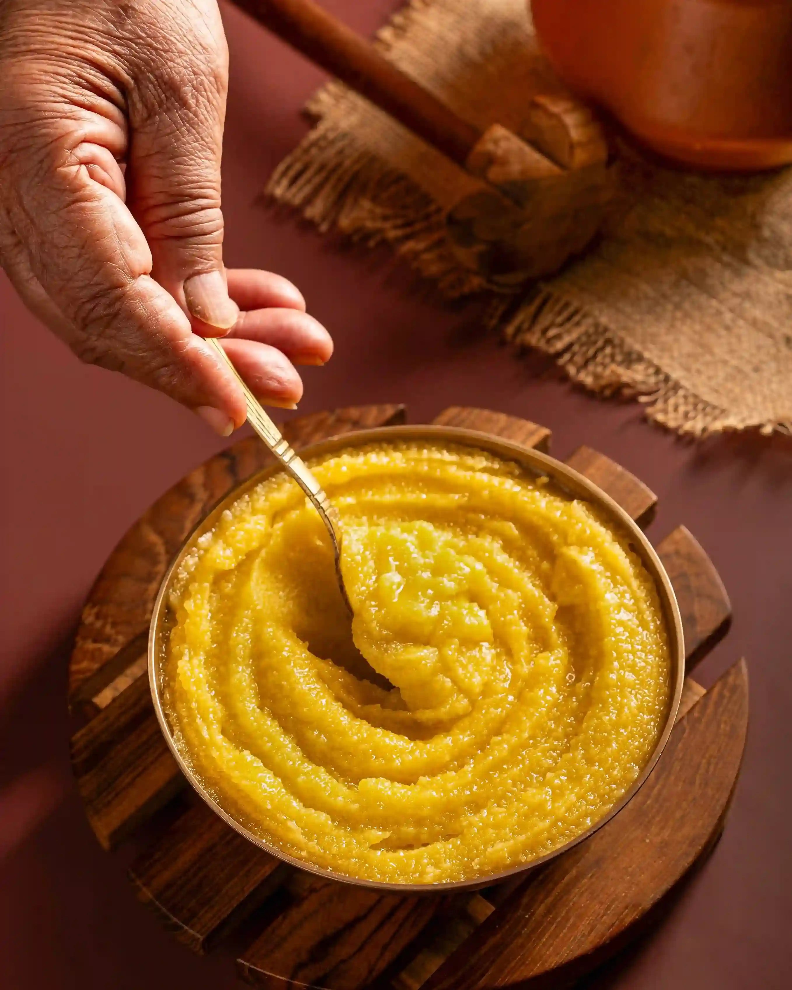Pure Gharwala Ghee: A2 Gir Cow Ghee (500ml/1L)
