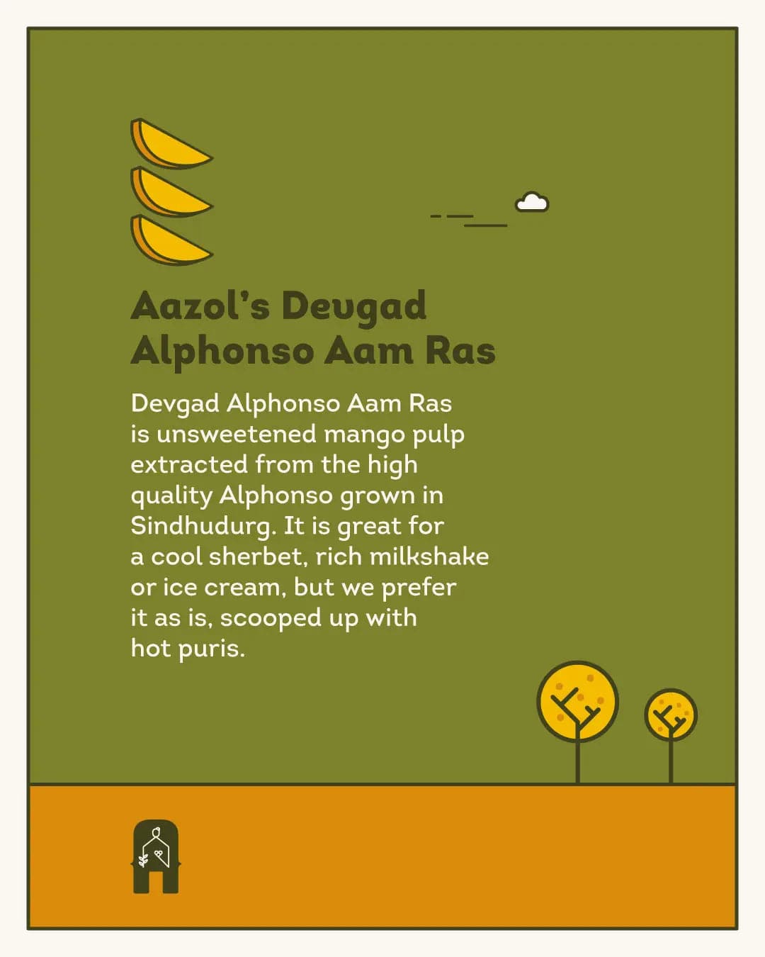 Devgad Alphonso Aam Ras: Pure Unsweetened Mango Pulp - 850g