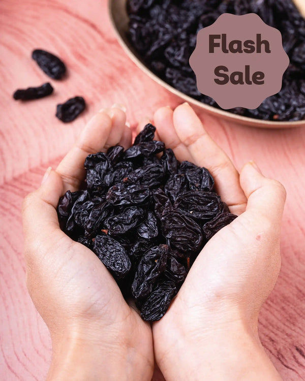 Jumbo Black Raisins: Nashik's Seedless Kismis