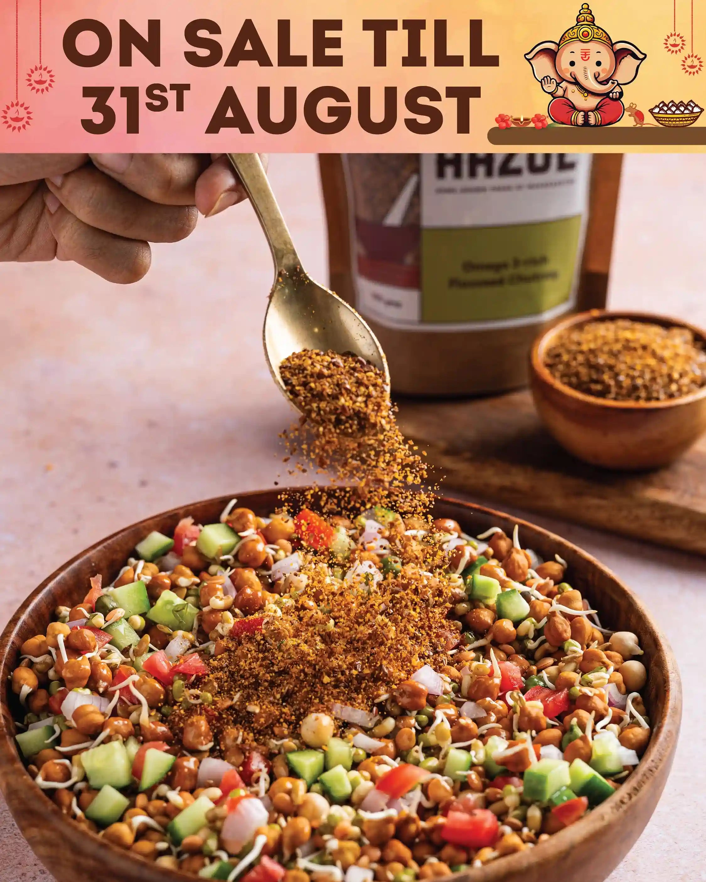 Omega 3-rich Flaxseed Chutney (200g/600g)