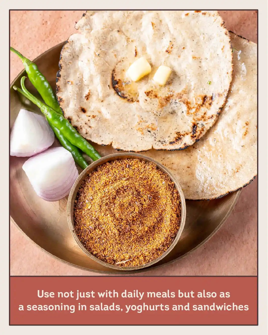 Omega 3-rich Flaxseed Chutney (200g/600g)