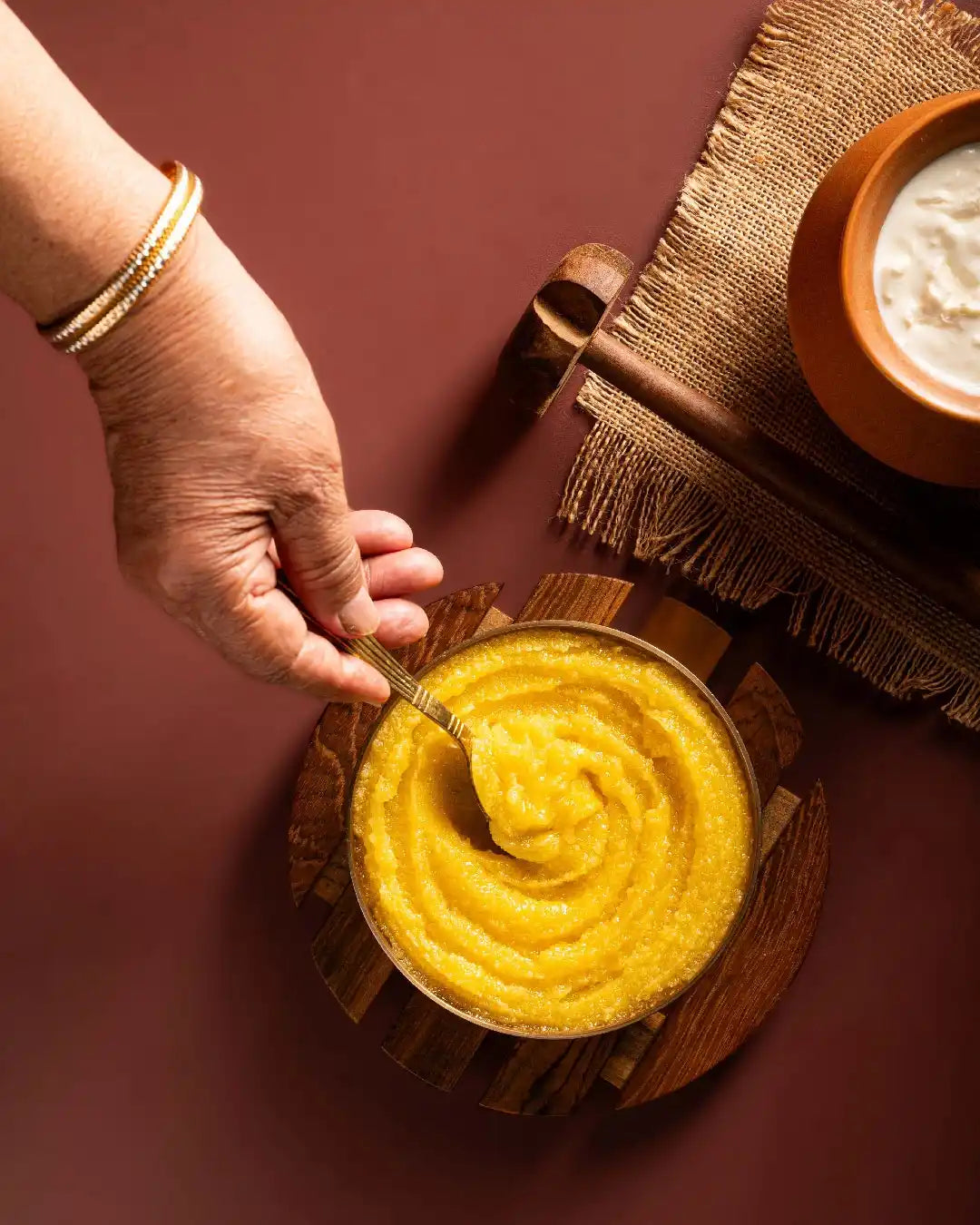 Pure Gharwala Ghee: Desi Cow Ghee (500ml/1L)