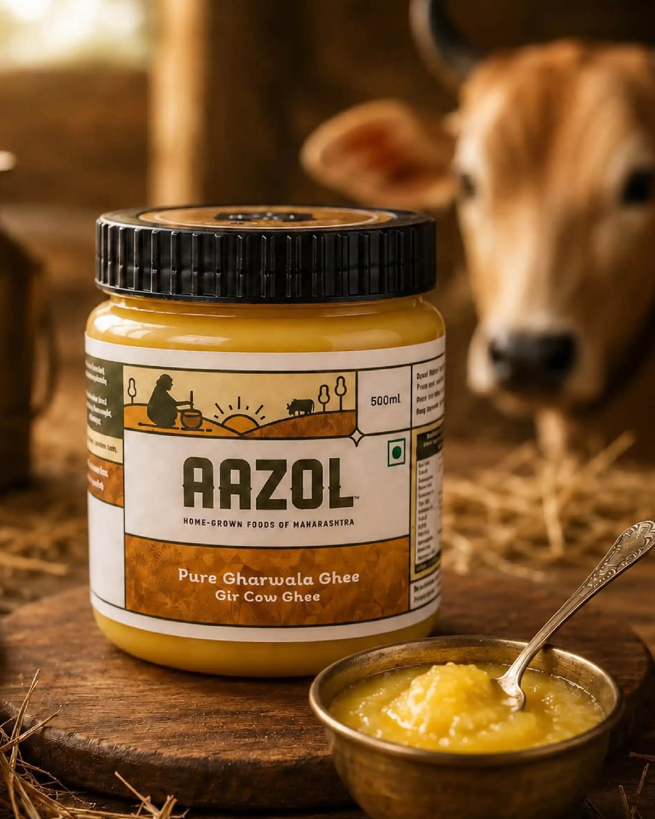 Pure Gharwala Ghee: A2 Gir Cow Ghee