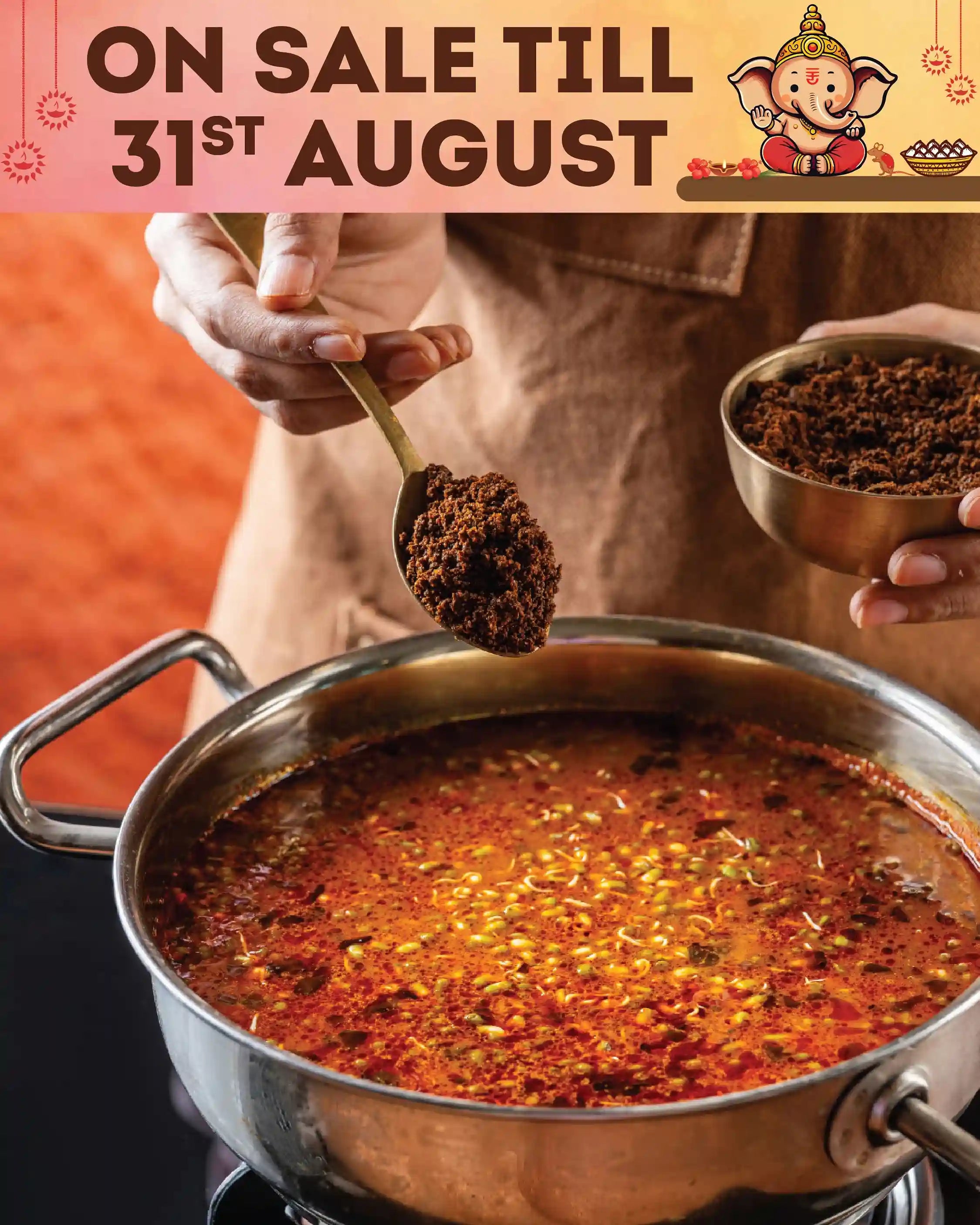 Goda Masala: Fragrant Vegetarian Masala - 100g