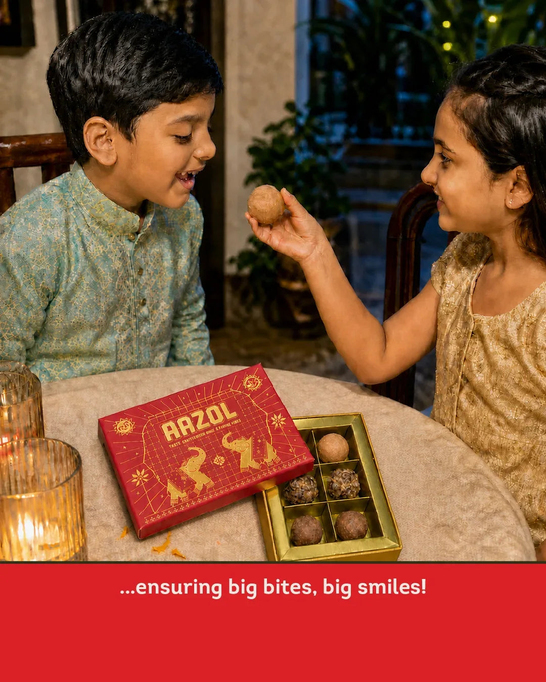 Aazol Heritage Laddus: Khapli | Gond | Ragi