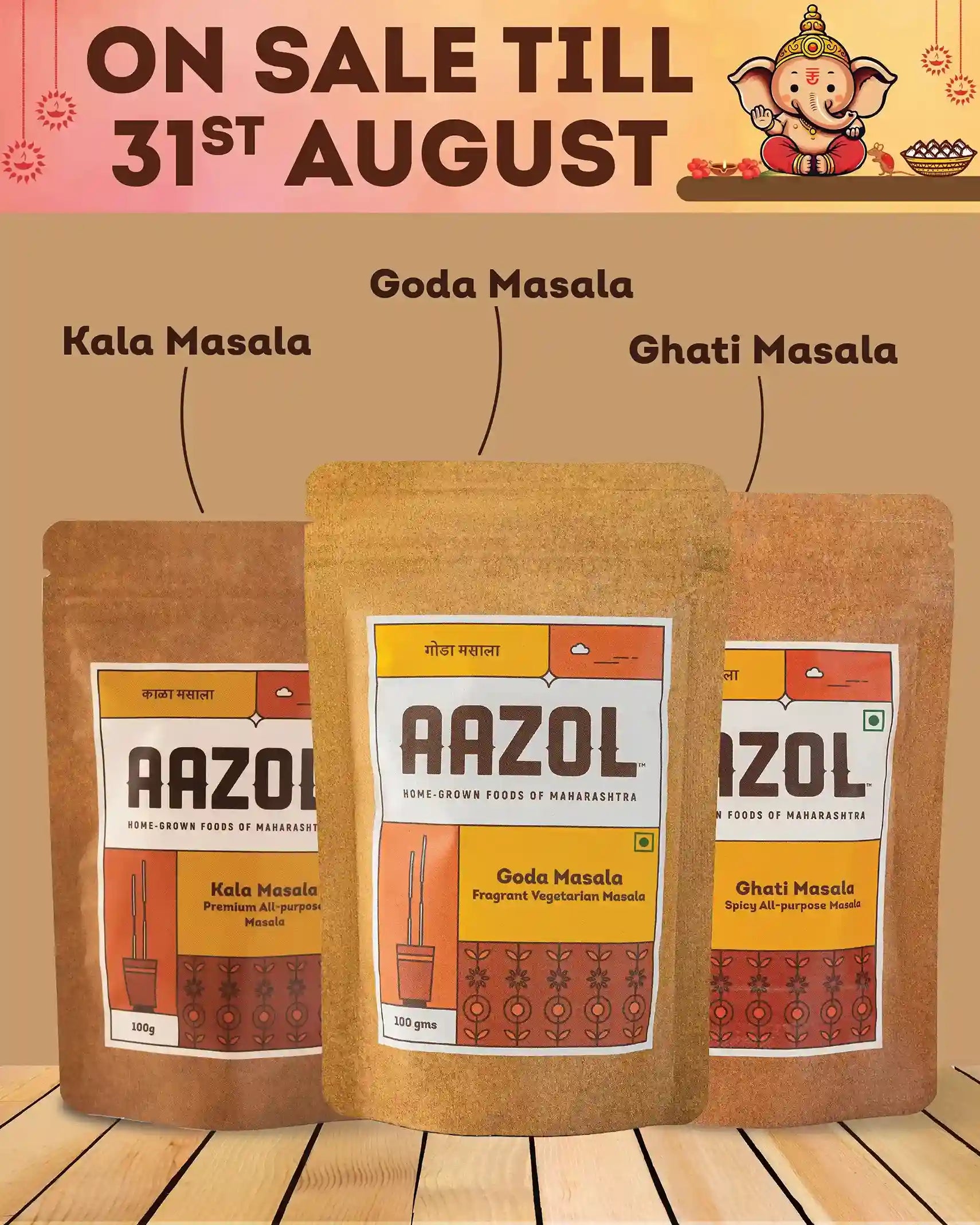 Hinterland Masalas Combo - 300g