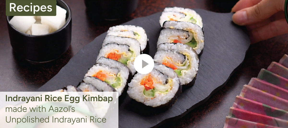 Unpolished Indrayani Rice Recipe