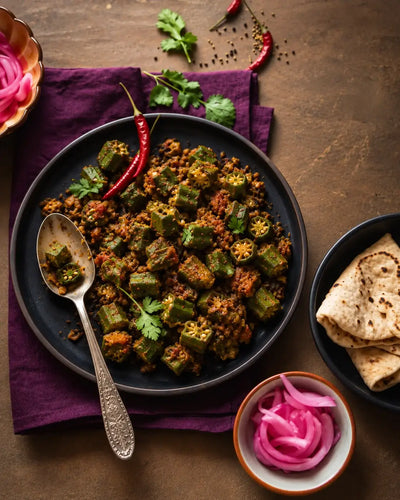 Kala Masala Bhindi (Spiced Okra)