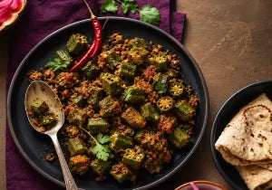 Kala Masala Bhindi (Spiced Okra)