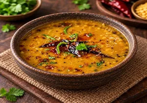 Kala Masala Dal (Spiced Lentil Soup)