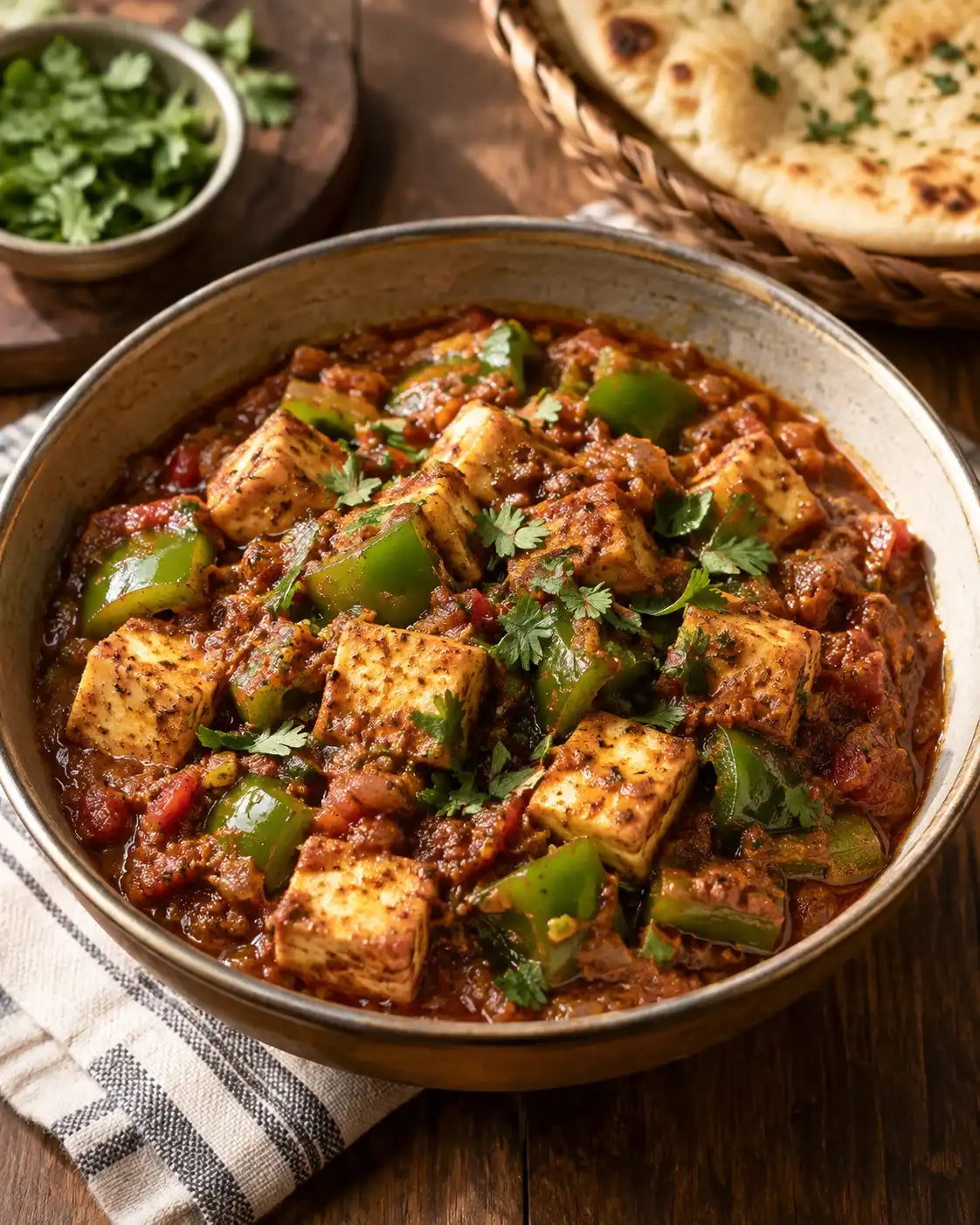 Kala Masala Paneer (Spiced Cottage Cheese)