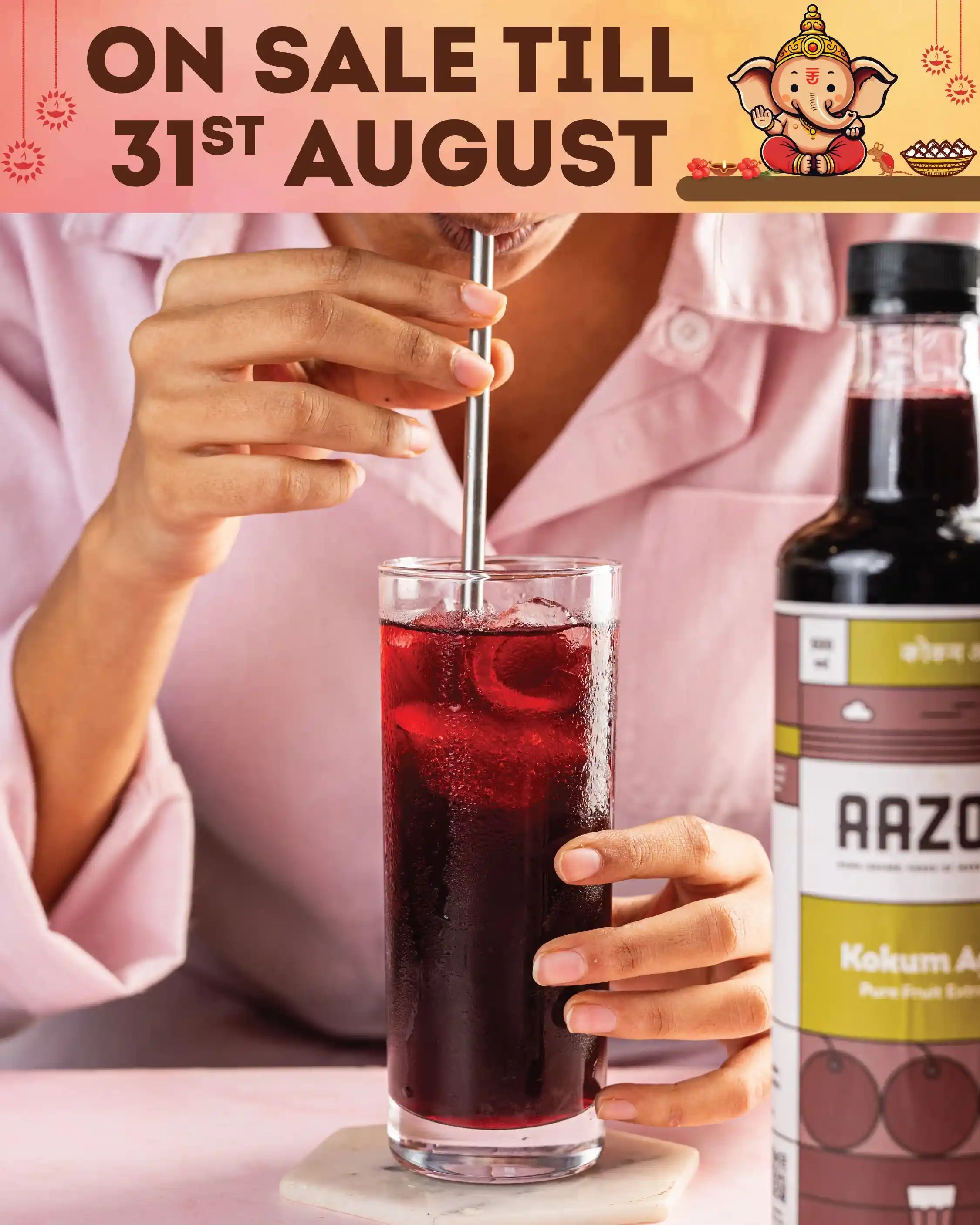 Pure Kokum Extract: Kokum Agal (500ml/1L/3L)