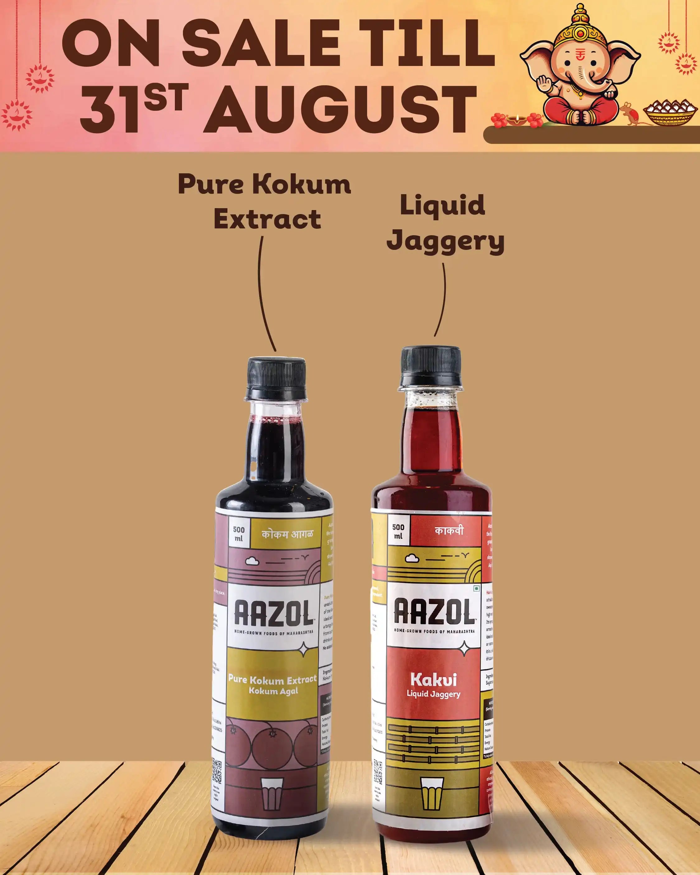 Kokum Sherbet Combo - 1000ml