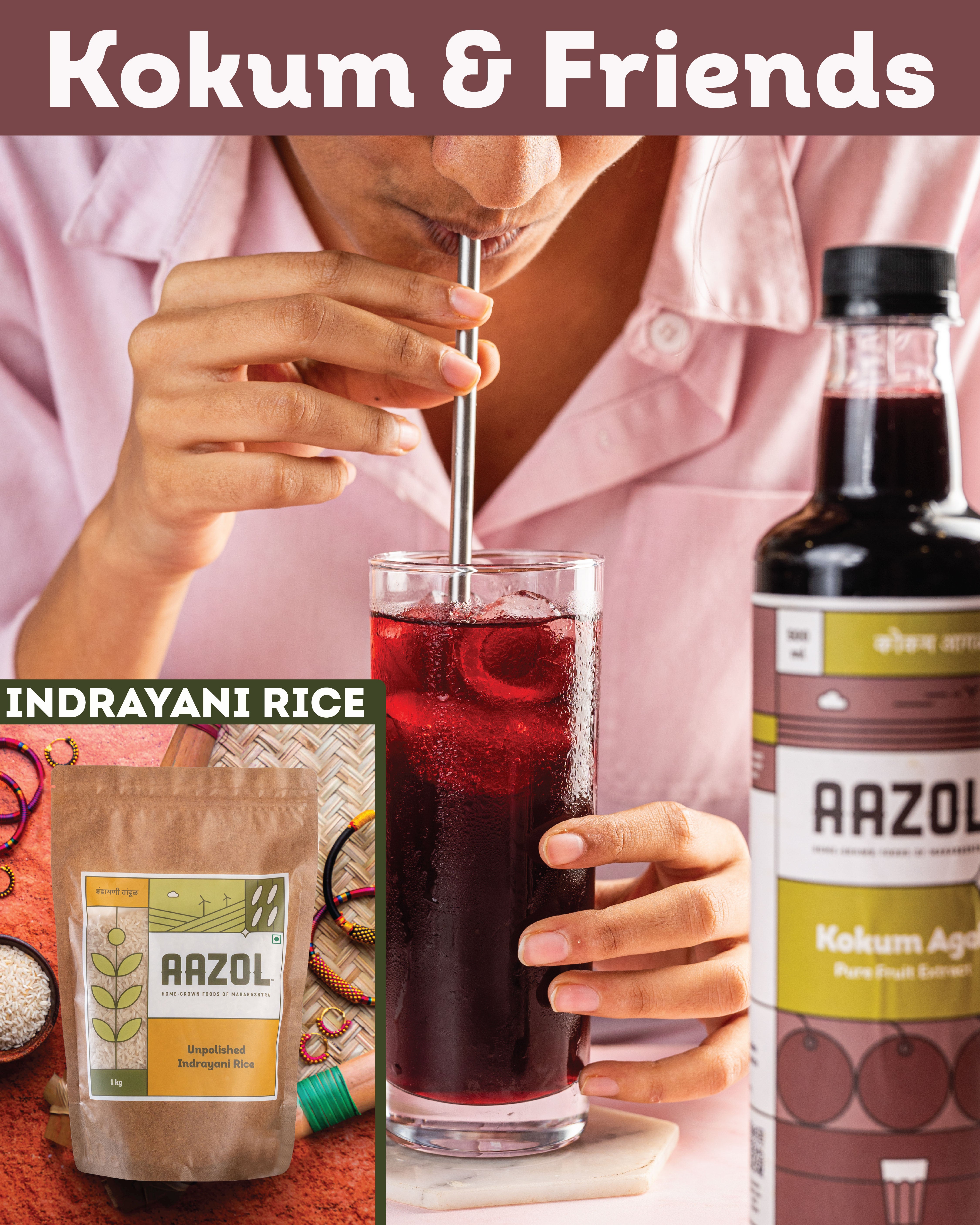 Pure Kokum Extract: Kokum Agal (500ml/1L)