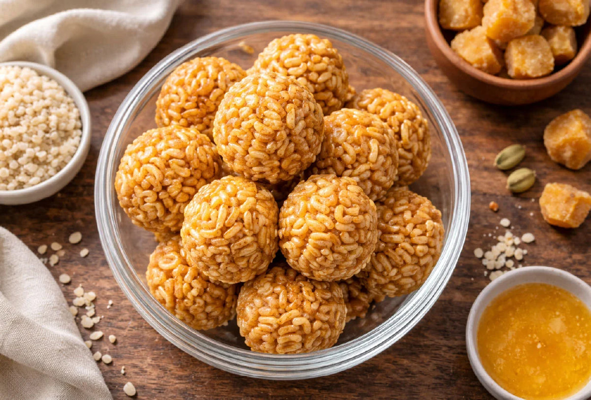 Kurmura Laddu 