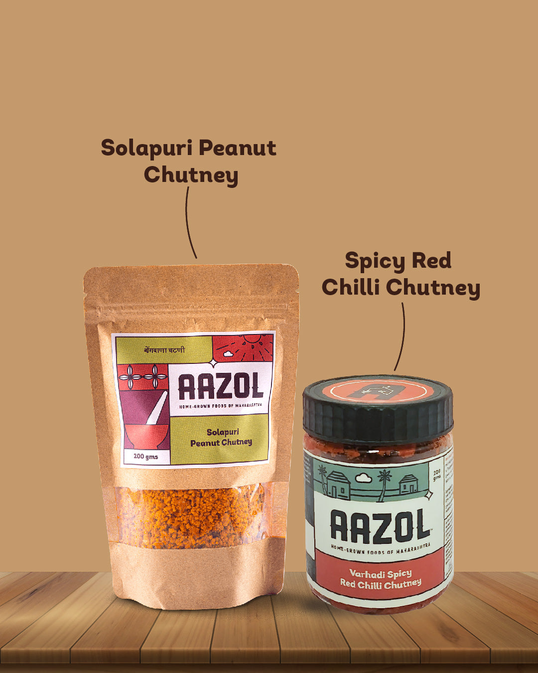 Maharashtrian Specialty Chutneys Combo