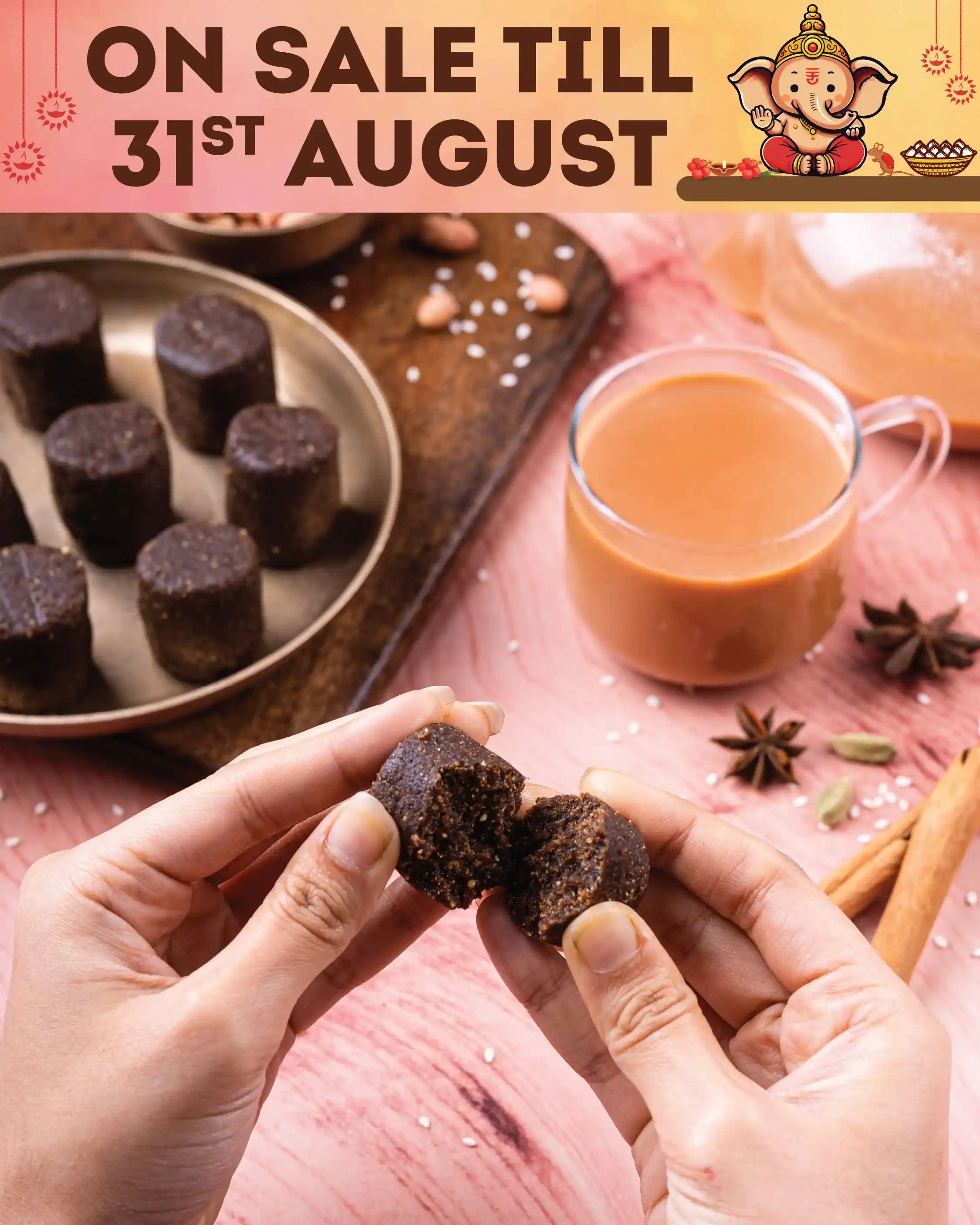 Mahua Laddu: Forest Flower and Jaggery Nutri Ball (250g/450g)
