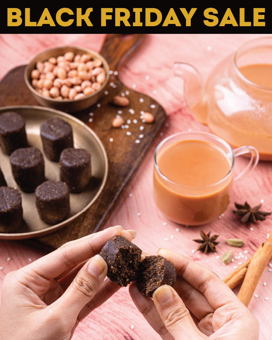 Mahua Laddu: Forest Flower and Jaggery Nutri Ball (250g/450g)