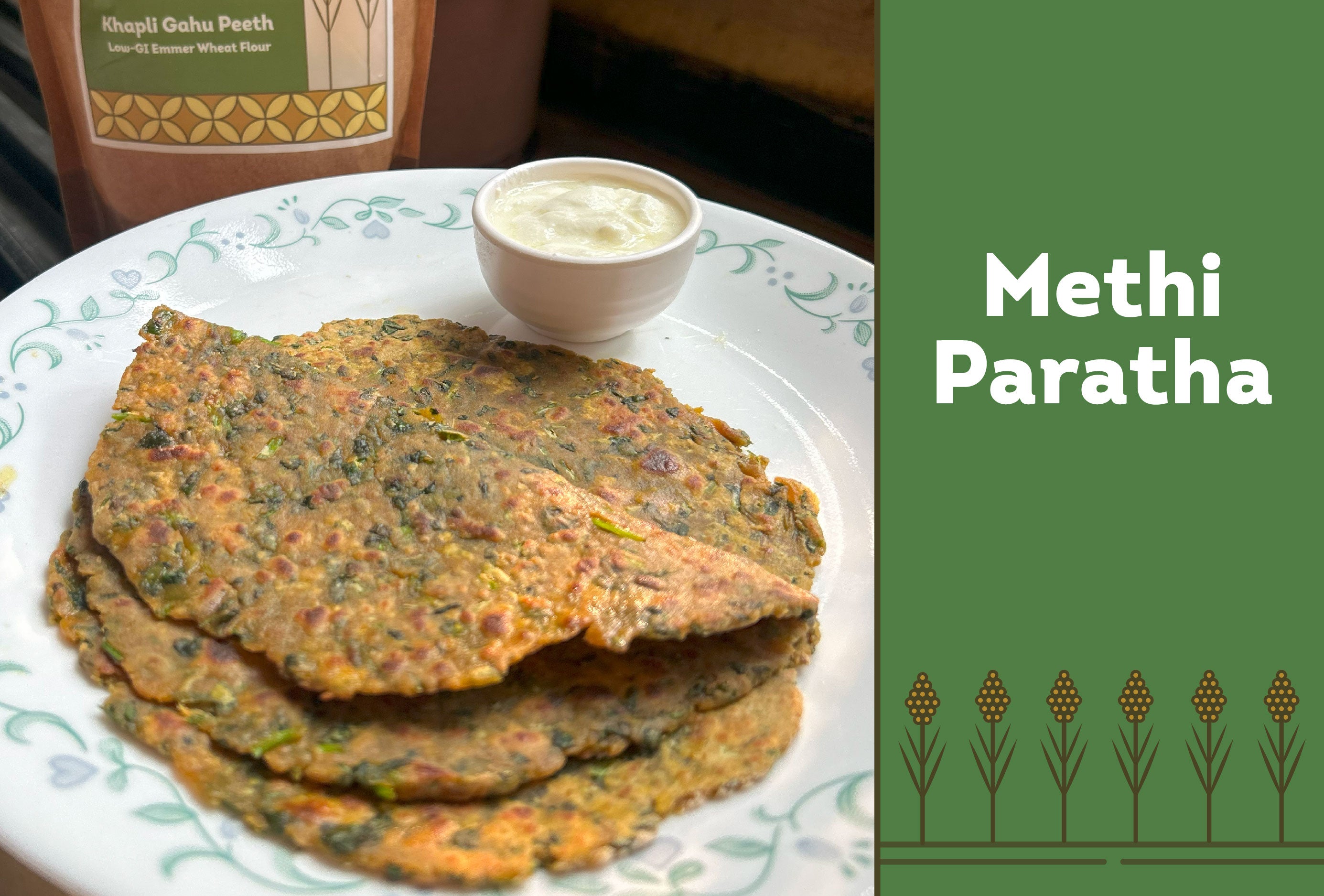 Methi Paratha 