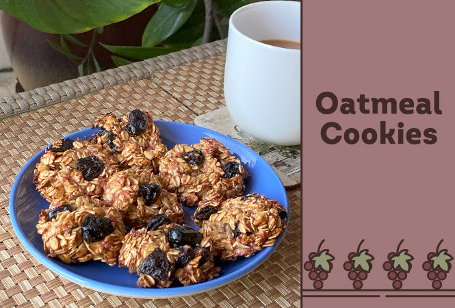  Banana Oatmeal Cookies 