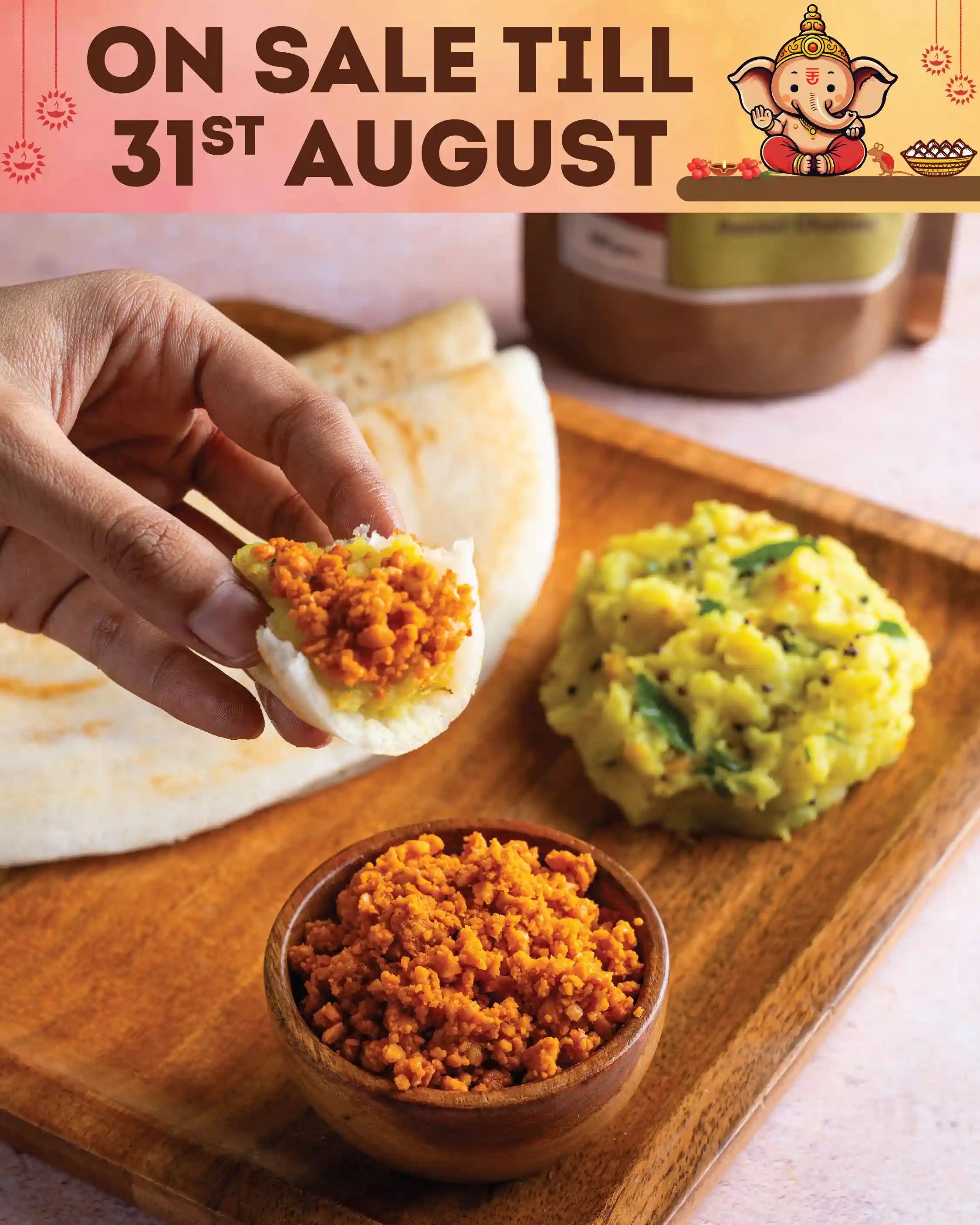 Solapuri Peanut Chutney (200g/600g)