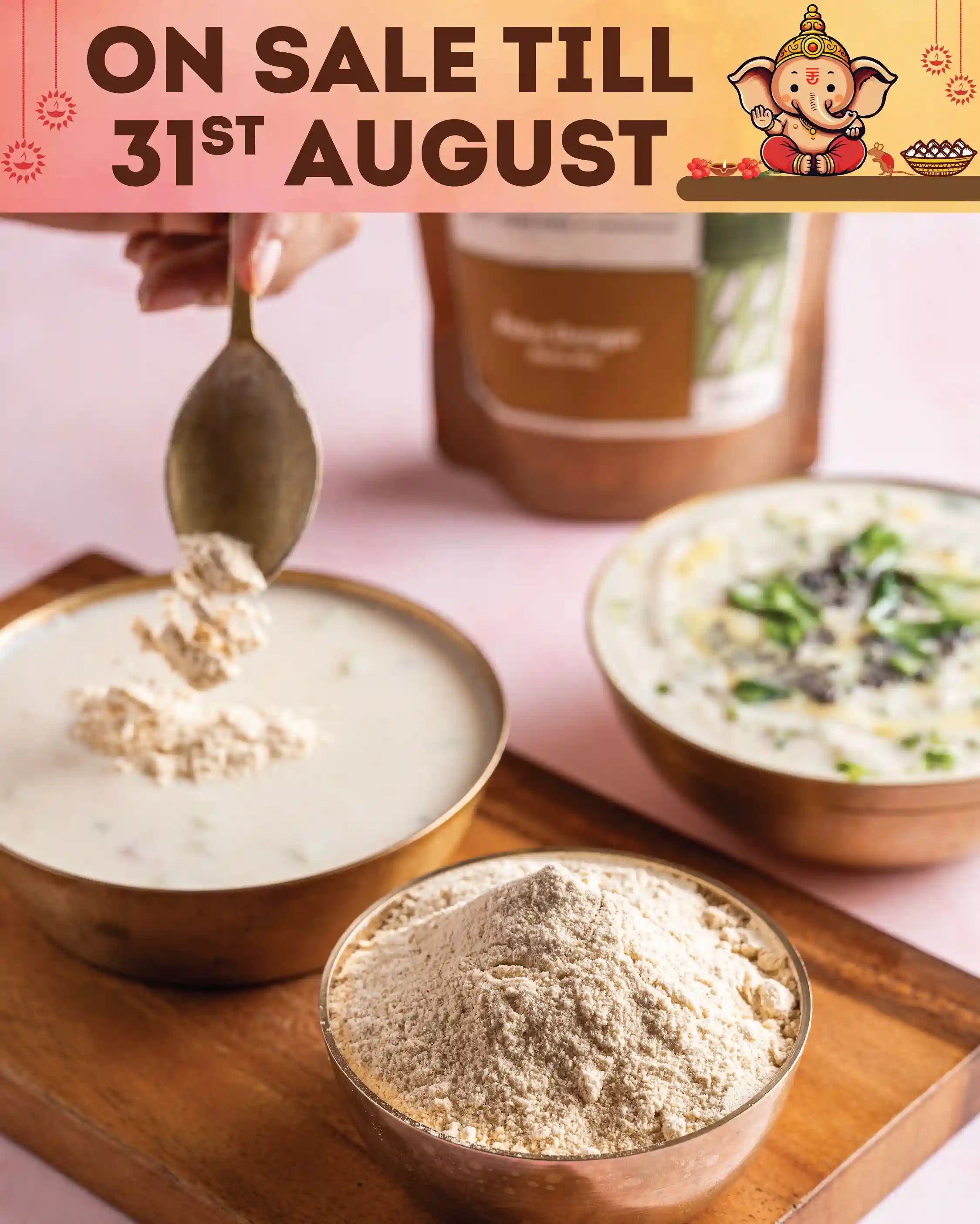Easy Raita Mix: Poha Dangar - 250g