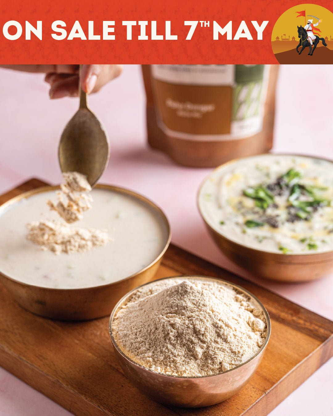 Easy Raita Mix: Poha Dangar - 250g
