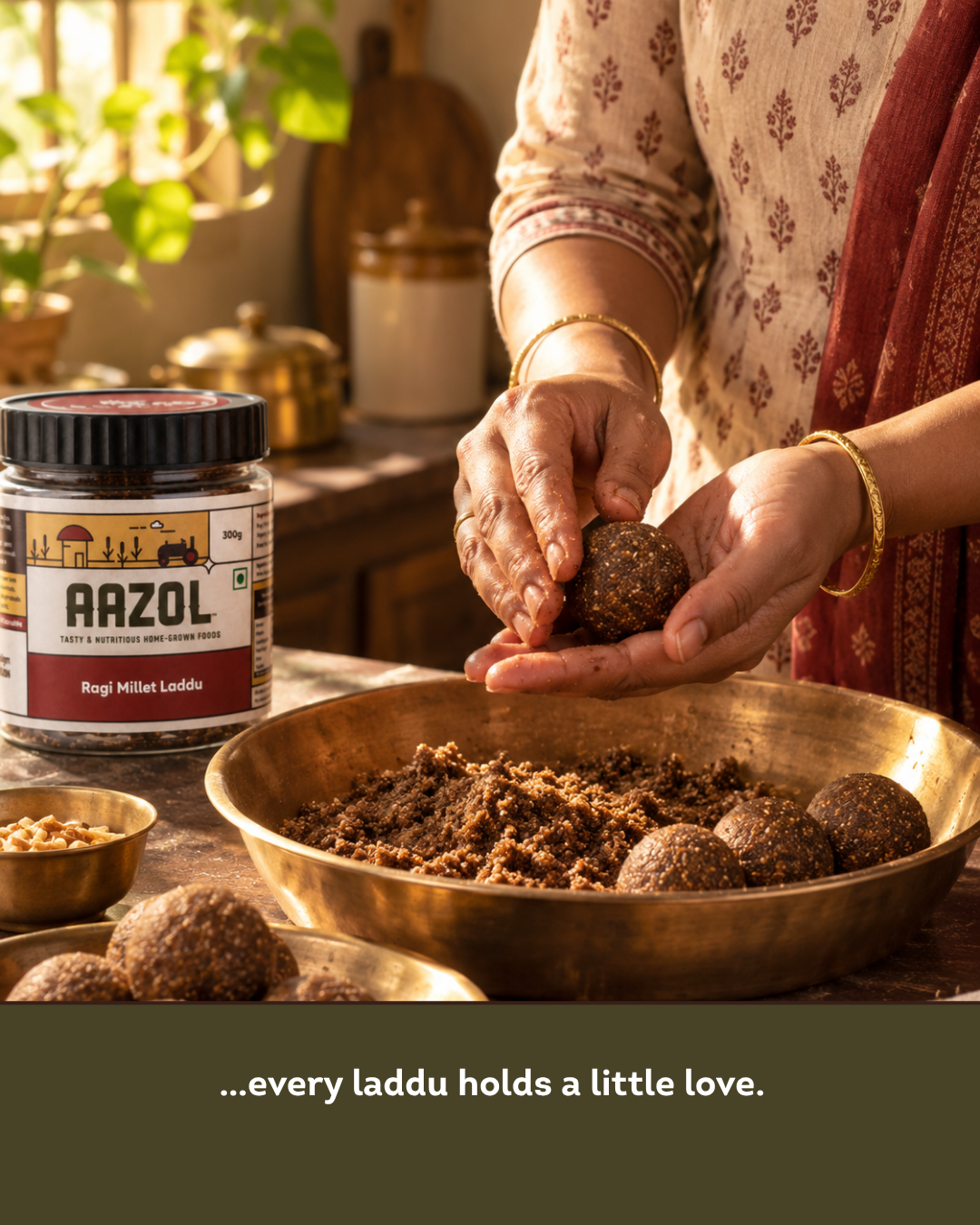 Ragi Millet Laddu