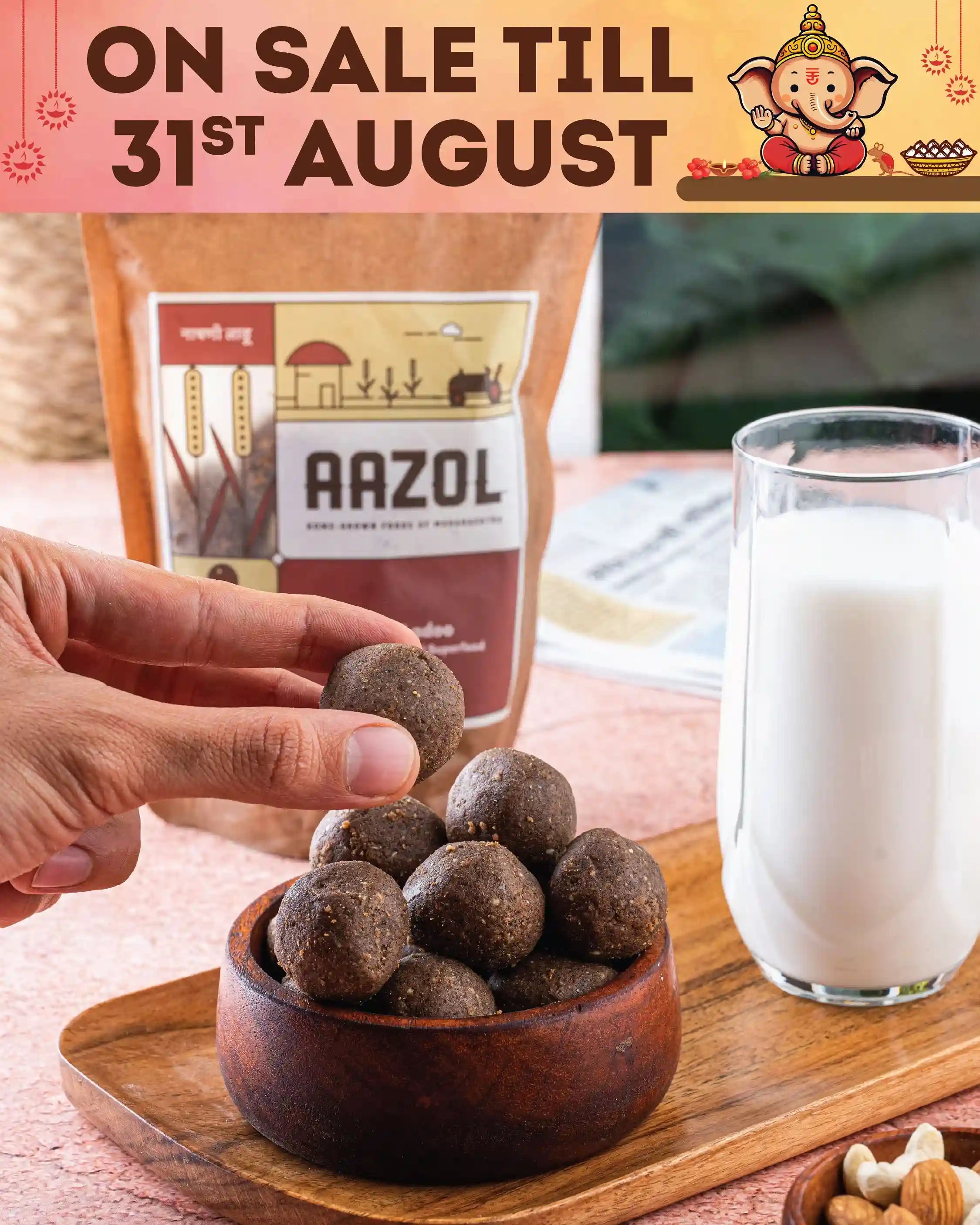 Ragi Millet Laddu (300g/600g)