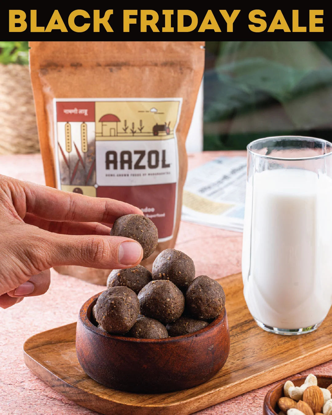 Ragi Millet Laddu (300g/600g)