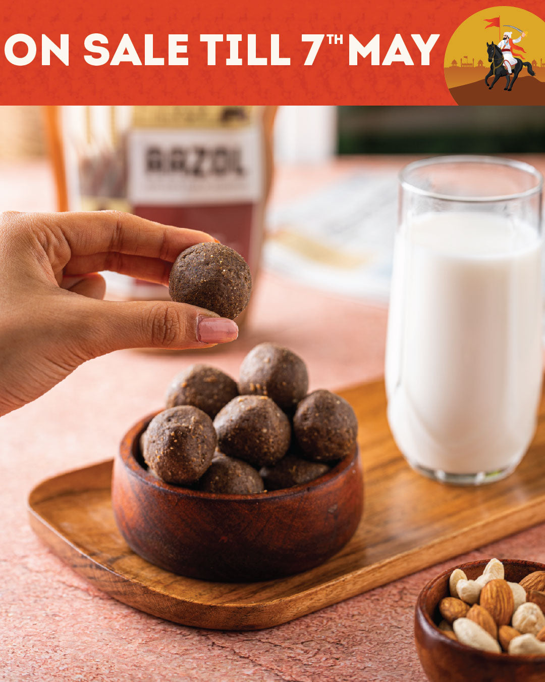 Ragi Millet Laddu (300g/600g)
