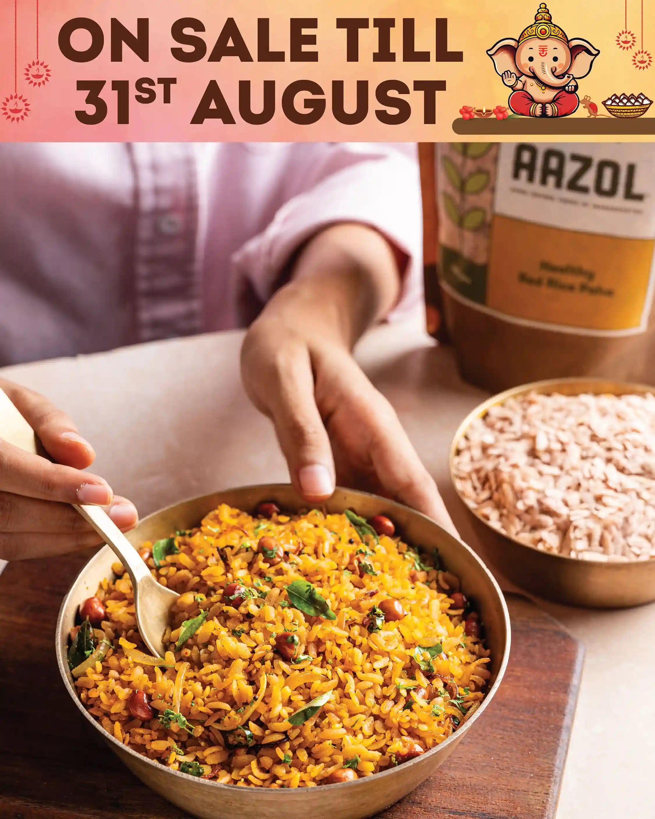 Healthy Red Rice Poha (250g/750g)