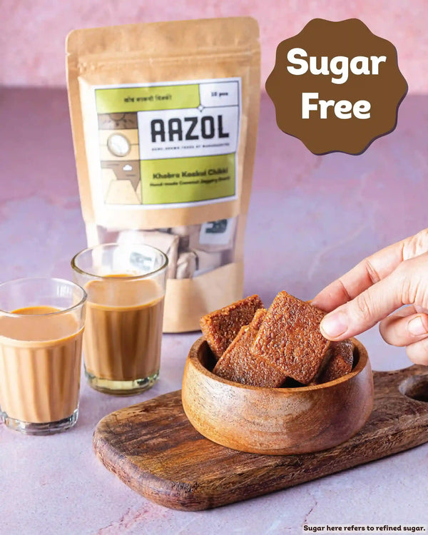 Soft Coconut Jaggery Chikki