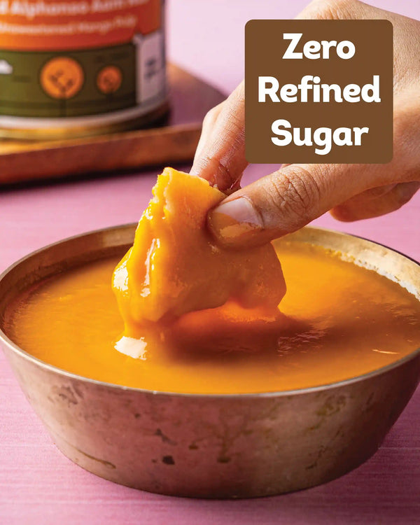 Devgad Alphonso Aam Ras: Pure Unsweetened Mango Pulp