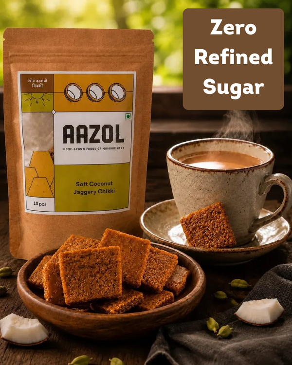 Soft Coconut Jaggery Chikki