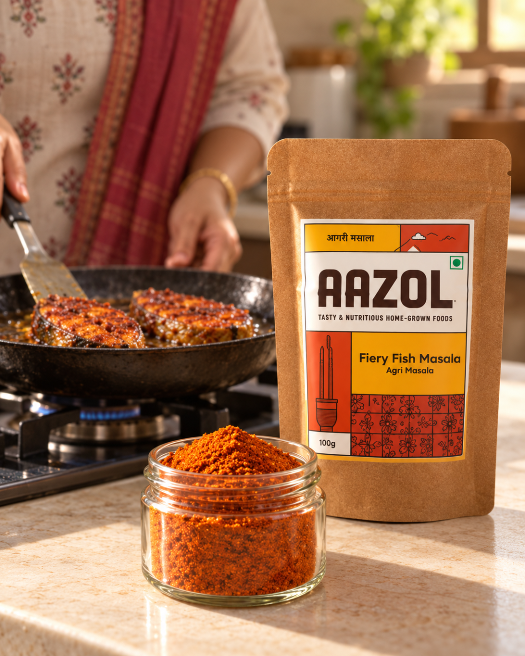 Fiery Fish Masala: Aagri Masala