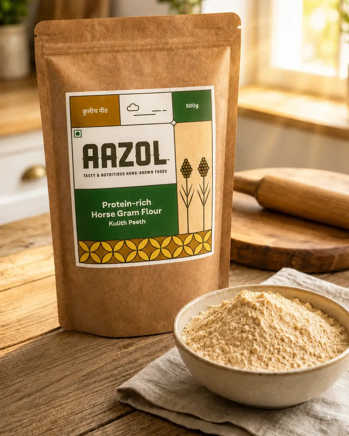 Protein-rich Horse Gram Flour: Kulith Peeth