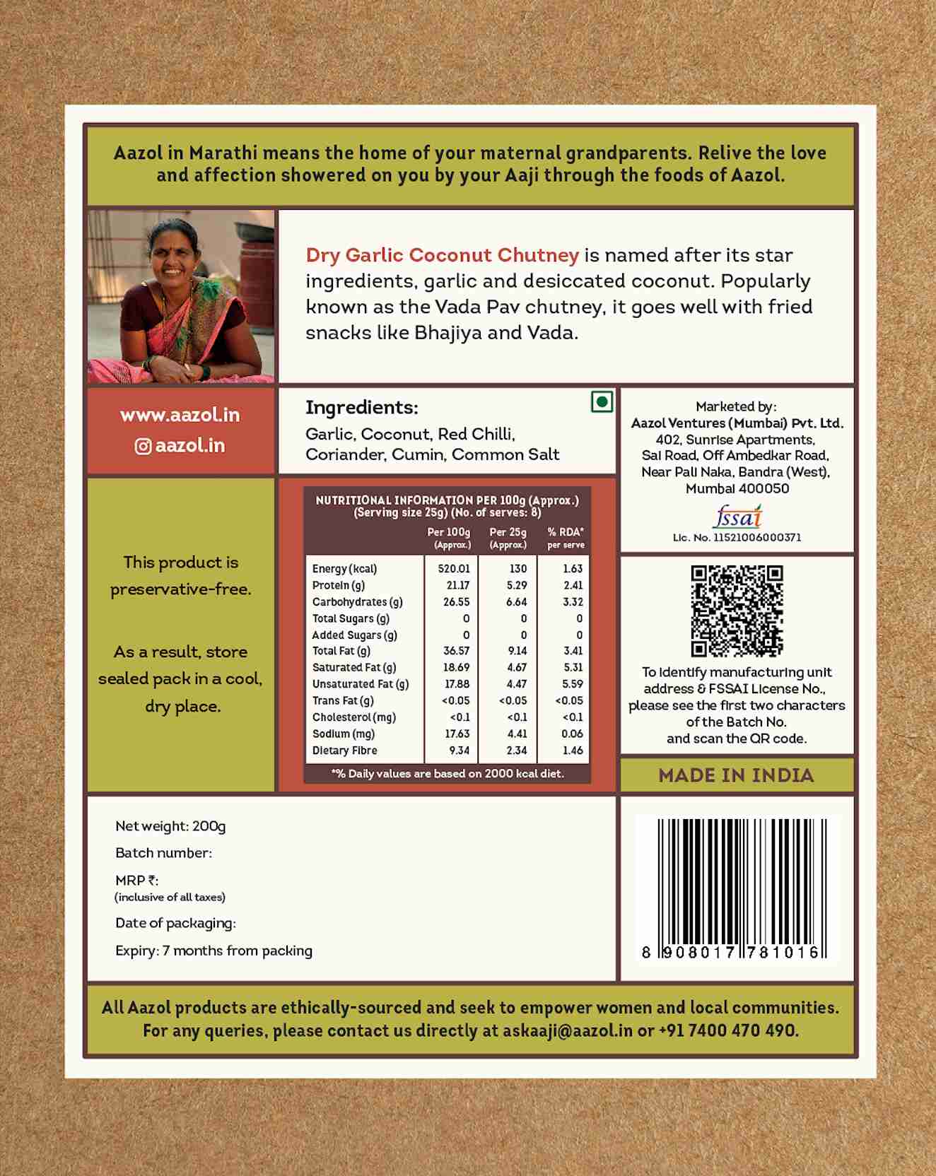 Maharashtrian Dry Chutneys Combo